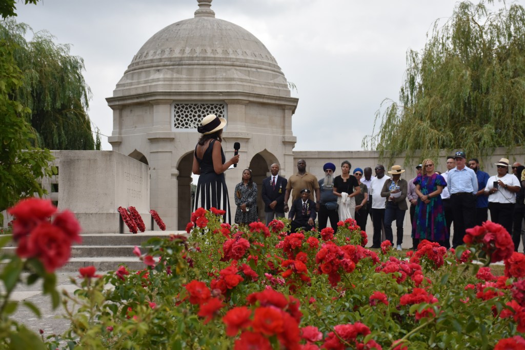 Neuve-Chapelle Memorial ceremony
Credit: Manpreet Kaur Maycock