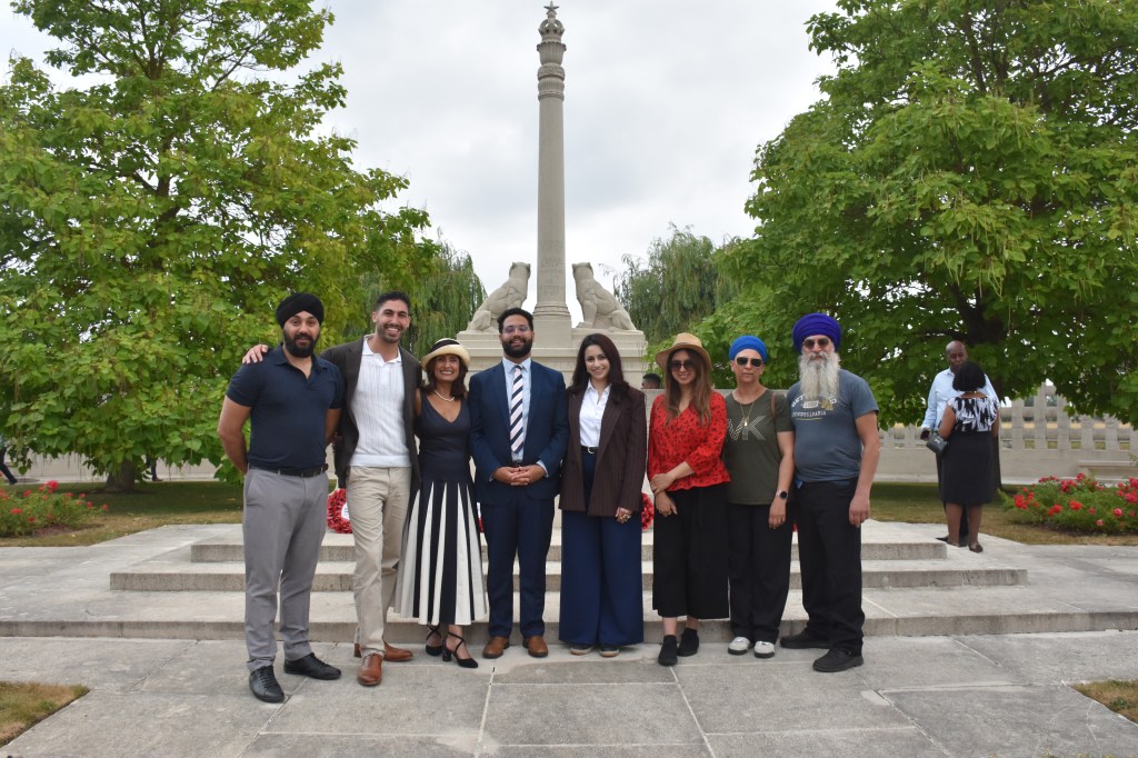 Neuve-Chapelle Memorial ceremony
Credit: Manpreet Kaur Maycock